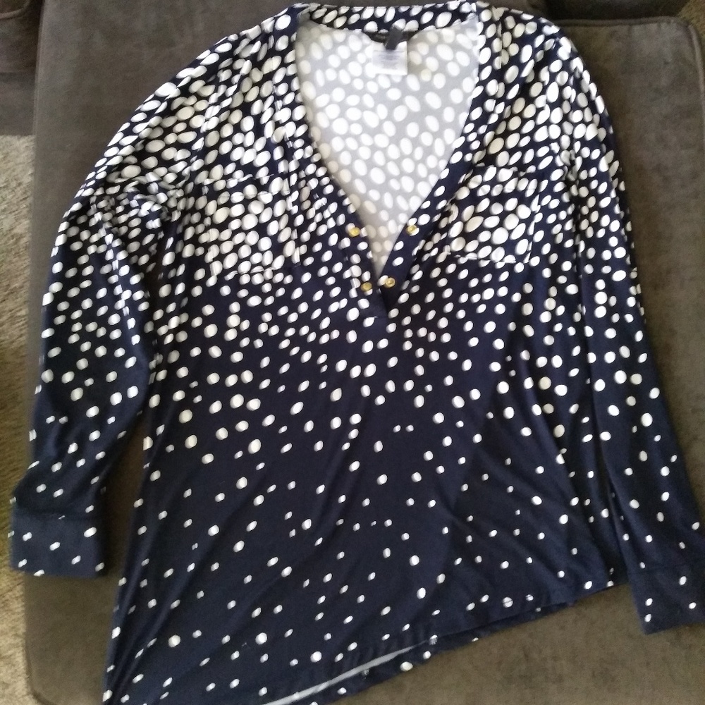 Polka dot top